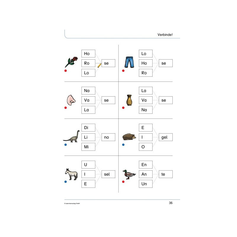 Mein Lupenleseheft 1 - Ich kann ganz genau lesen- Ausgabe mit Artikelkennzeichnung (DaZ)