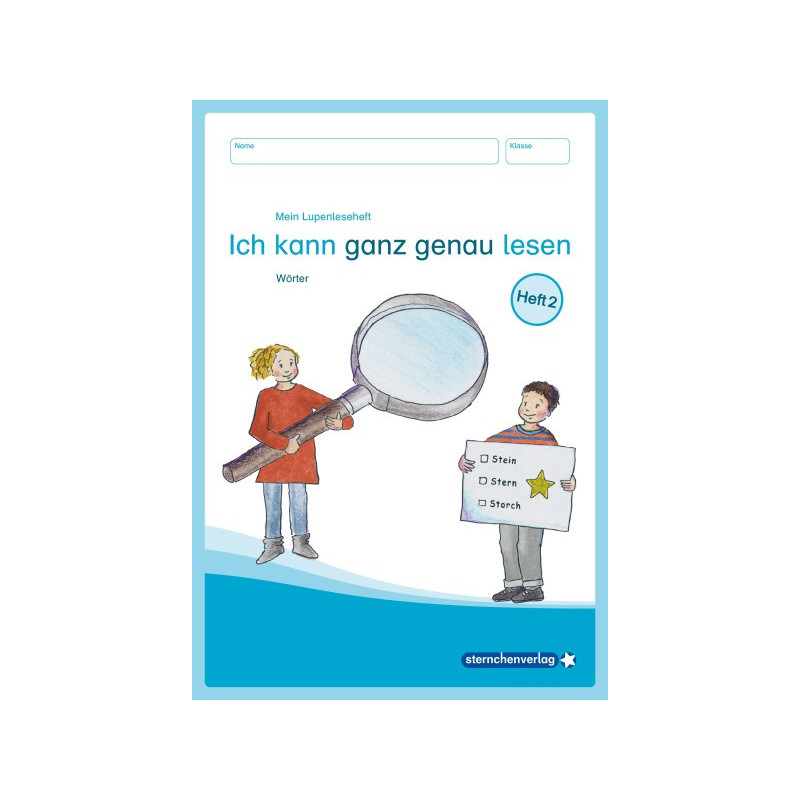 My magnifying reading book 2 - I can read very precisely - words