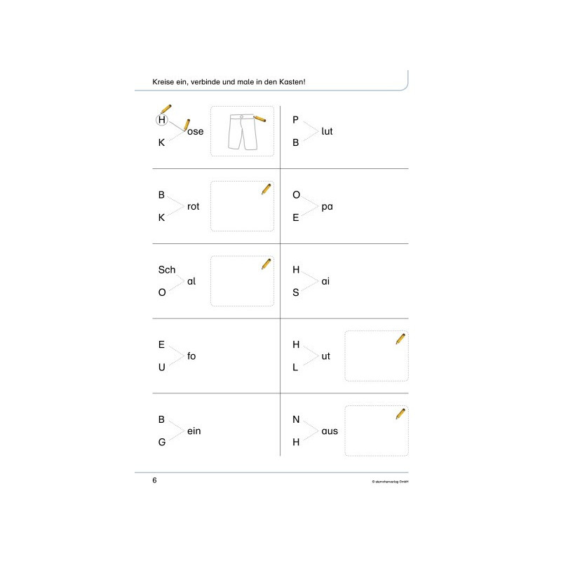 Mein Lupenleseheft 2 - Ich kann ganz genau lesen - Wörter