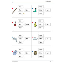 Mein Lupenleseheft 2 - Ich kann ganz genau lesen - Wörter - Ausgabe mit Artikelkennzeichnung (DaZ)