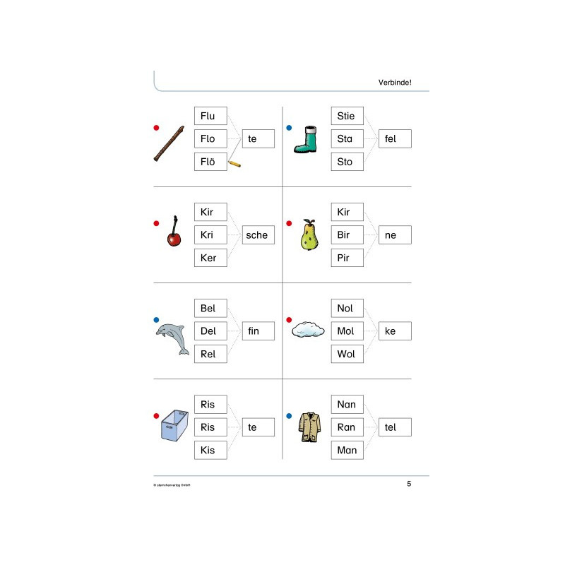 Mein Lupenleseheft 2 - Ich kann ganz genau lesen - Wörter - Ausgabe mit Artikelkennzeichnung (DaZ)