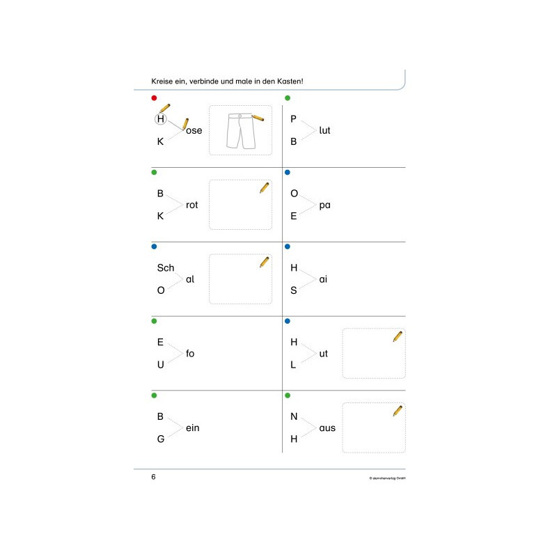Mein Lupenleseheft 2 - Ich kann ganz genau lesen - Wörter - Ausgabe mit Artikelkennzeichnung (DaZ)