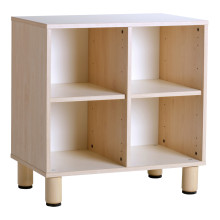 Montessori Regal mit 4 Fächern (71 cm)