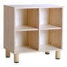 Montessori shelf with 4 compartments (71 cm)