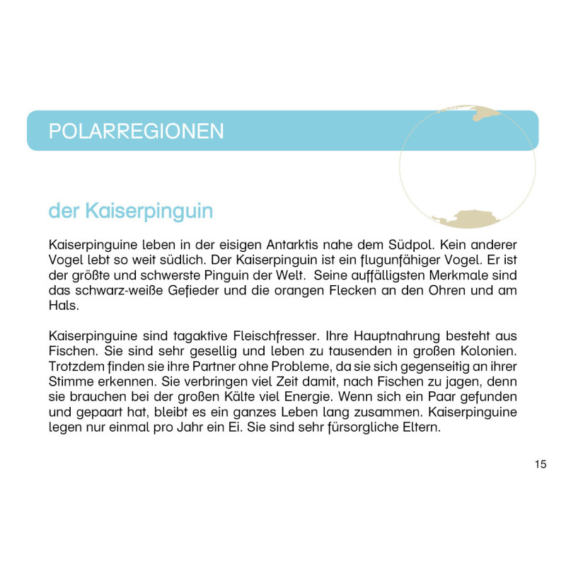 Kartei Tiere Polarregion