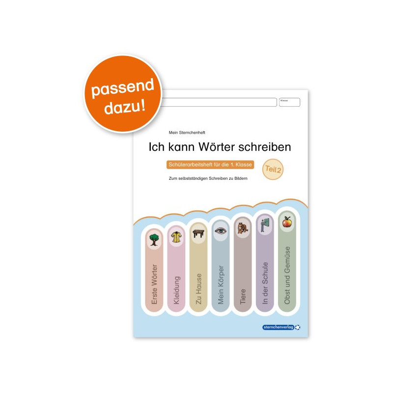 Ich kann Wörter lesen Teil 2 - Meine Lesedosen 8-14 im Set