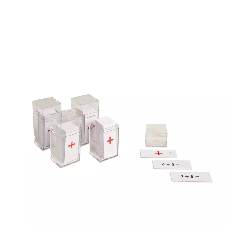 Task cards for the addition tables