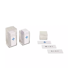 Task cards for the division tables