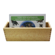 Card file animals Australia and Oceania