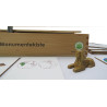 Monumentová krabica – Montessori pamiatky kontinentov