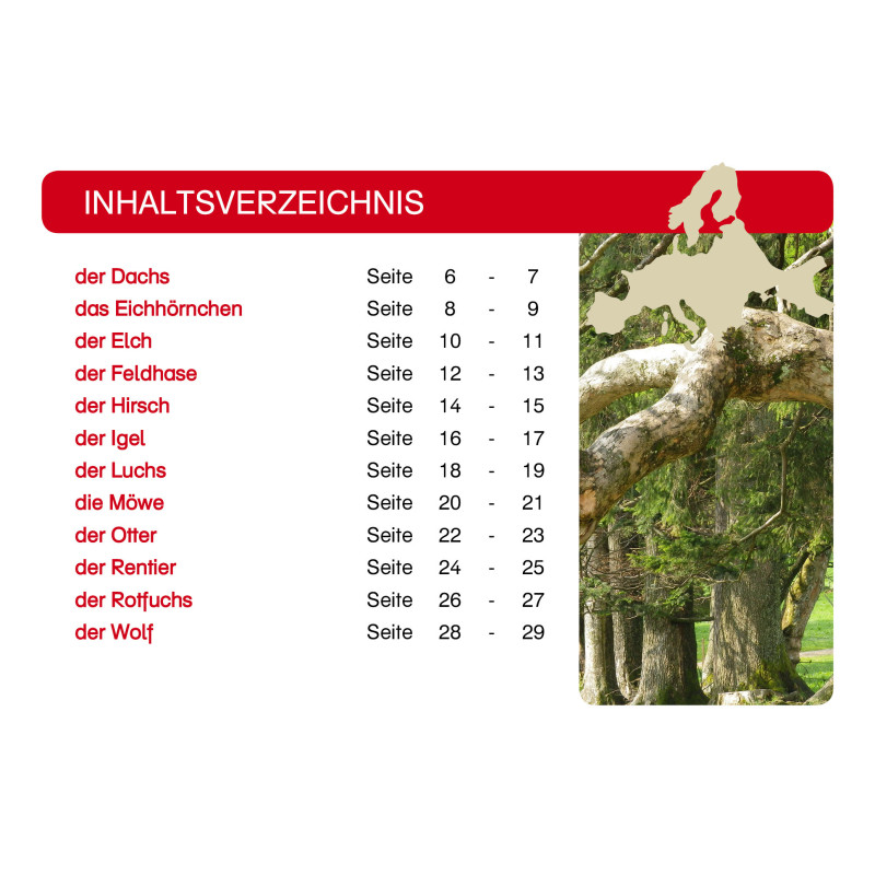 Kartei Tiere Europa
