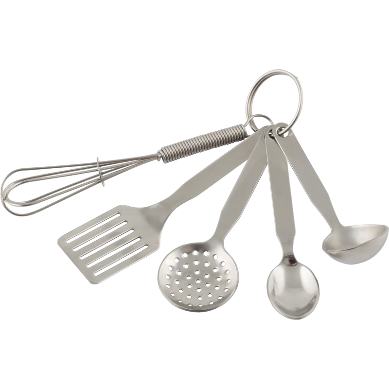 Doll-sized kitchen utensils