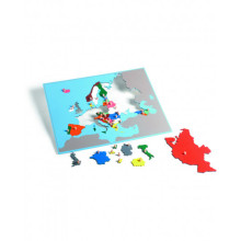 Puzzlekarte Europa