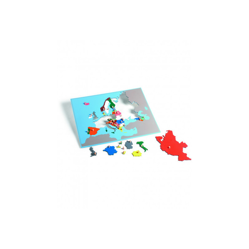 Puzzlekarte Europa
