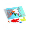 Puzzle mapa Ázie