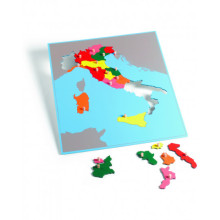 Puzzle map Italy