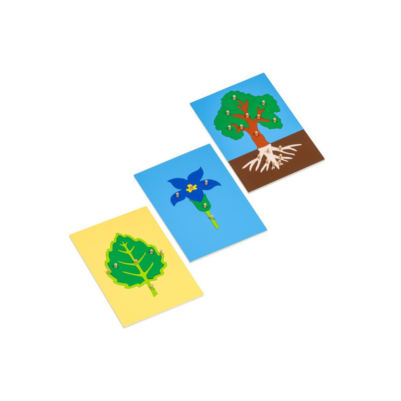 Puzzle súprava - Strom, List, Kvety