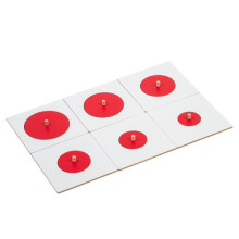 Deployments for the geometric chest of drawers red and white