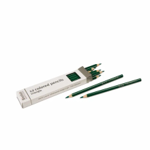 Triangular Colored Pencil: Dark Green (12)