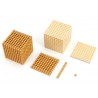 Wooden square to pearl material Wooden square to pearl material