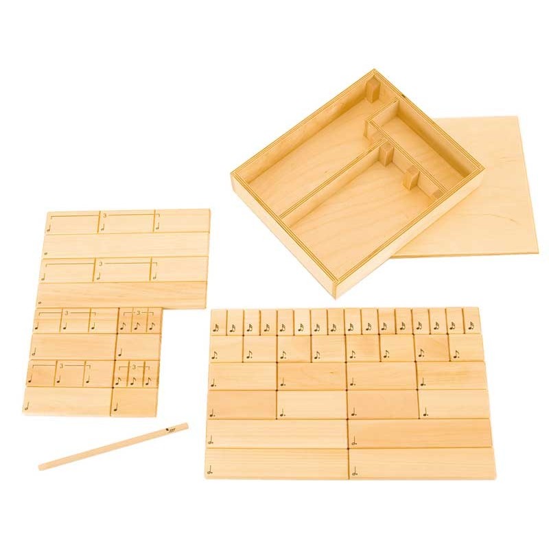 Rytmická skrinka 2 bodkované hodnoty  - lakovaná Rytmická skrinka 2 bodkované hodnoty  - lakovaná