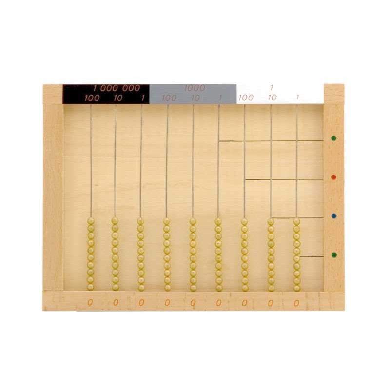 liegender Rechenrahmen liegender Rechenrahmen