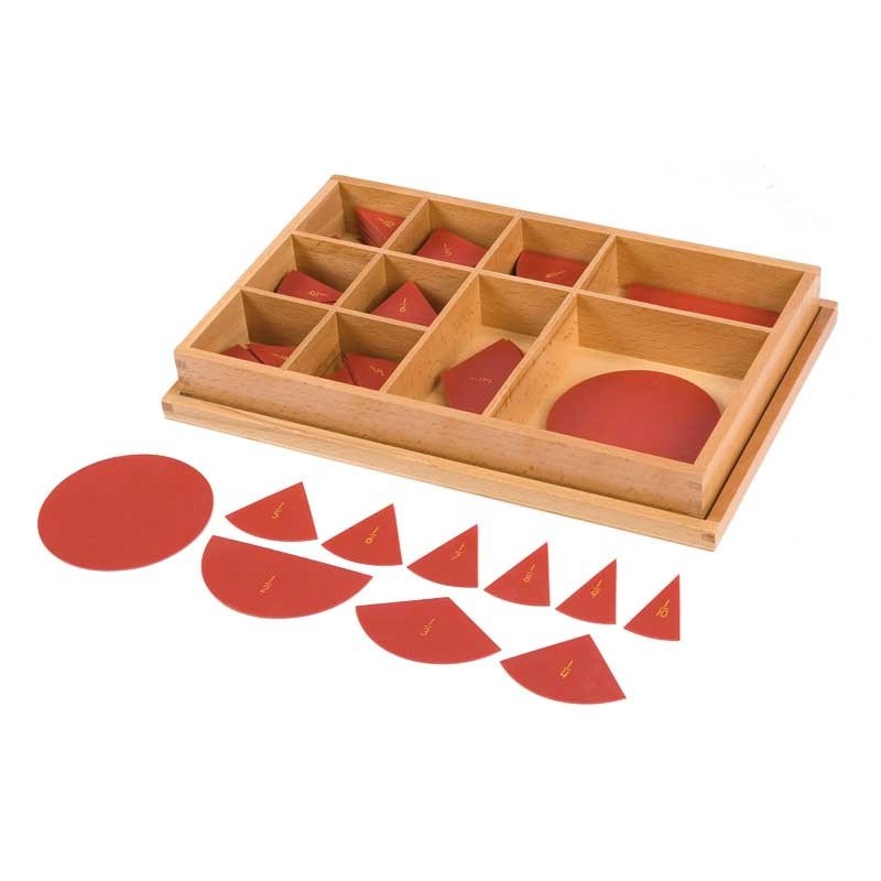 Cut-out Fraction Circles With Box Cut-out Fraction Circles With Box