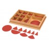 Cut-out Fraction Circles With Box Cut-out Fraction Circles With Box