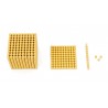 Beads cube plastic Fixed beads
