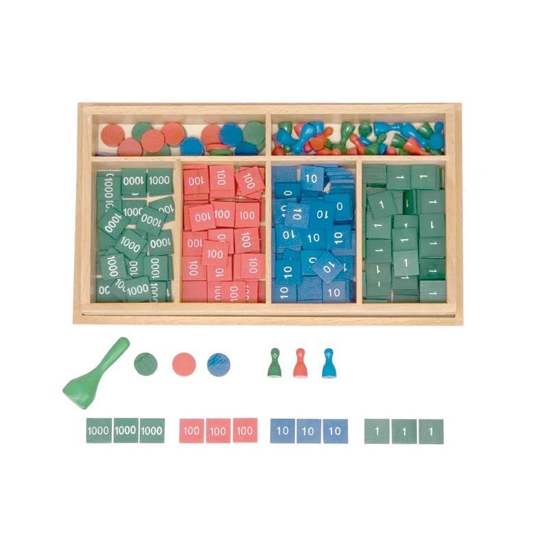 Stamp Game-German NUMBERS