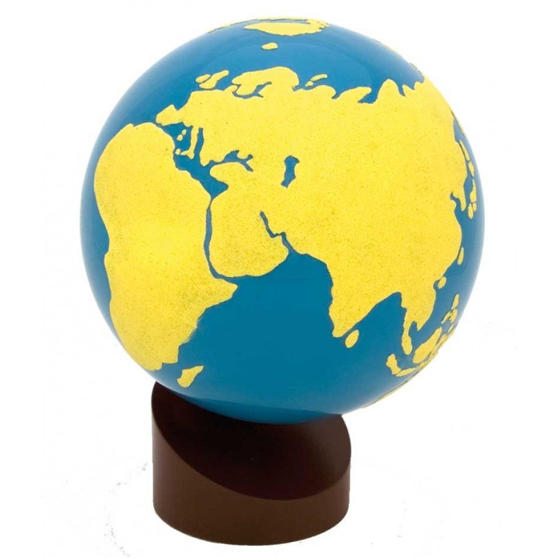 Globe Of Land And Water--sand Globe Of Land And Water--sand