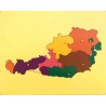 Puzzle Map Of Austria