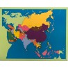 Puzzle Map Of Asia
