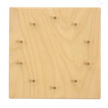 Number star 10 WOODEN pins