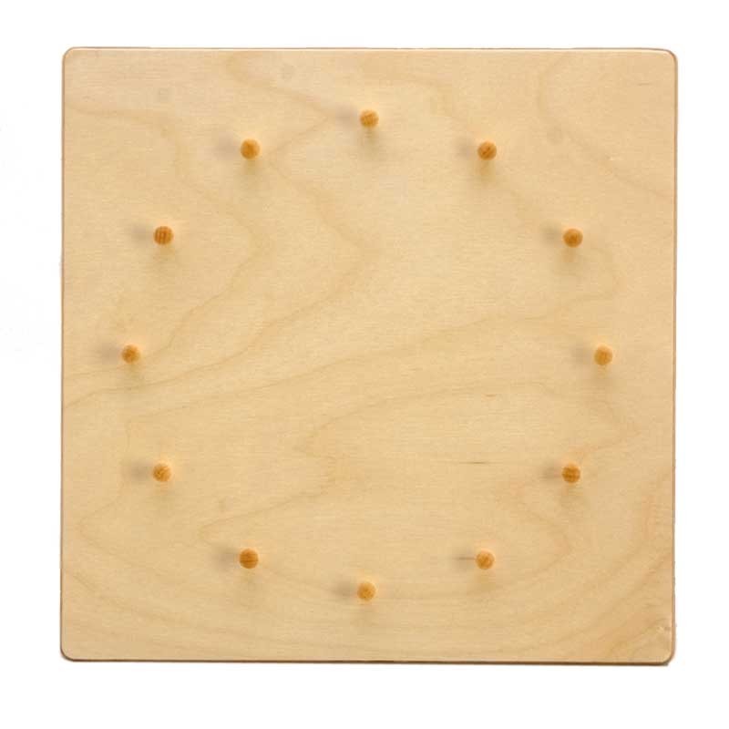 Number star 12 HOLZpins