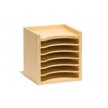 Geometric Form Card Cabinet