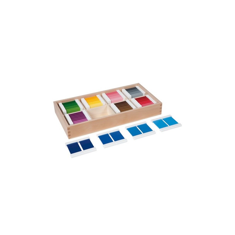 Farbtäfelchen: Kasten mit 32 Paaren Farbtäfelchen: Kasten mit 32 Paaren