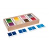 Farbtäfelchen: Kasten mit 32 Paaren Farbtäfelchen: Kasten mit 32 Paaren