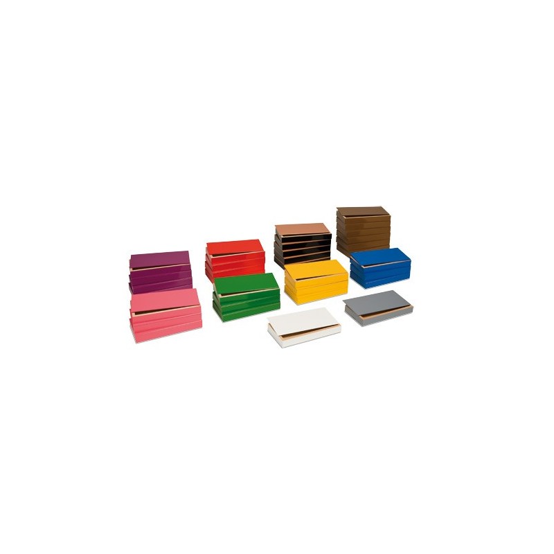 Set of 33 filling boxes (storage boxes) Set of 33 filling boxes (storage boxes)