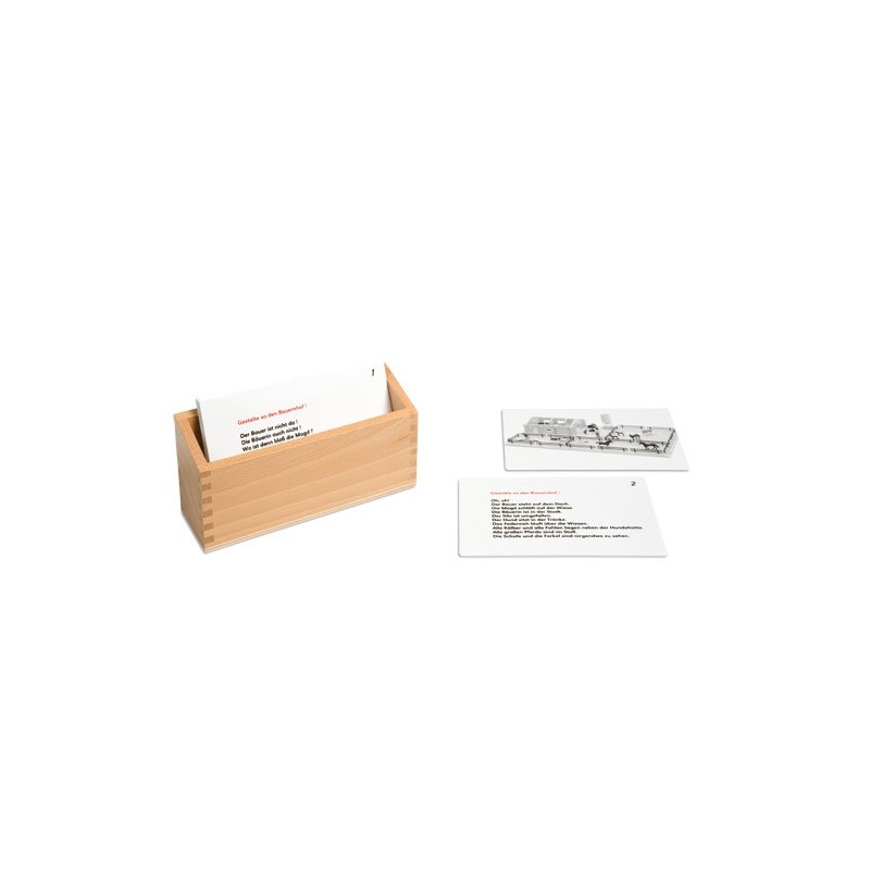 Reading orders for the farm in the box