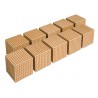 Wooden Cube Of 1000: Set Of 10 Wooden Cube Of 1000: Set Of 10