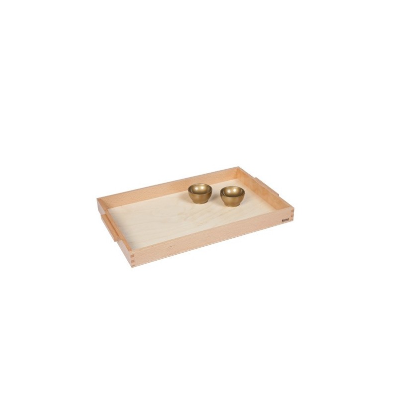 Wooden Tray With 2 Unit Cups