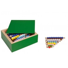Colored Bead Stairs: Individual Beads Glass: 10 Sets