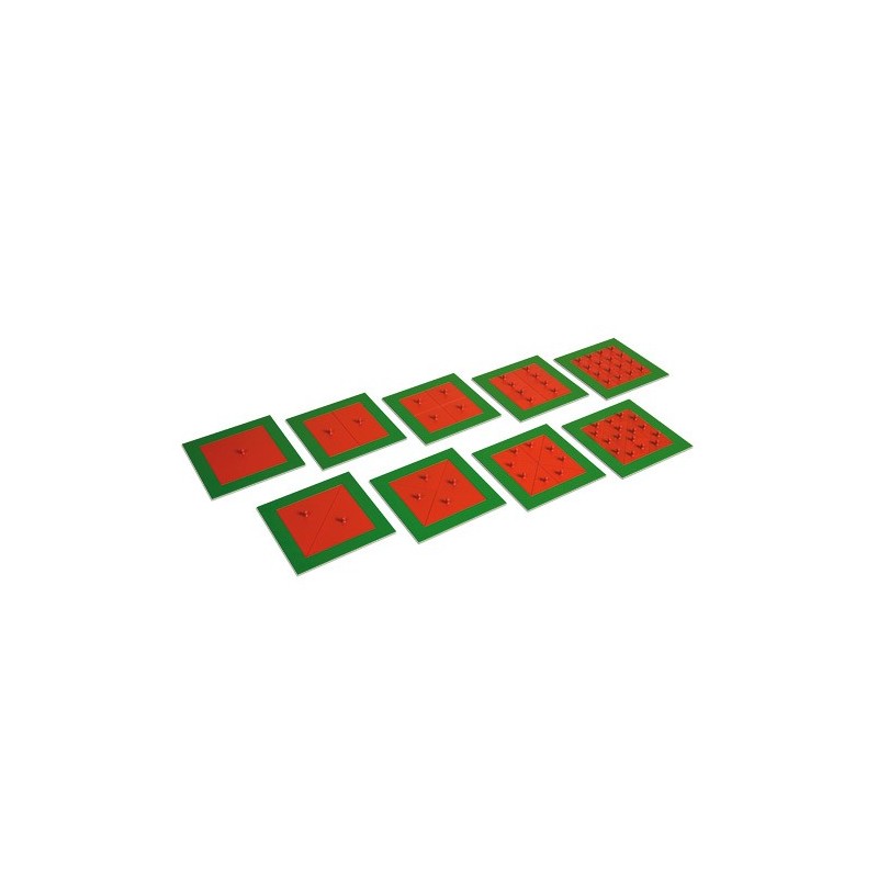 Metal Squares: 9 Plates Metal Squares: 9 Plates