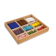 Checker Board Beads: Individual Beads Glass