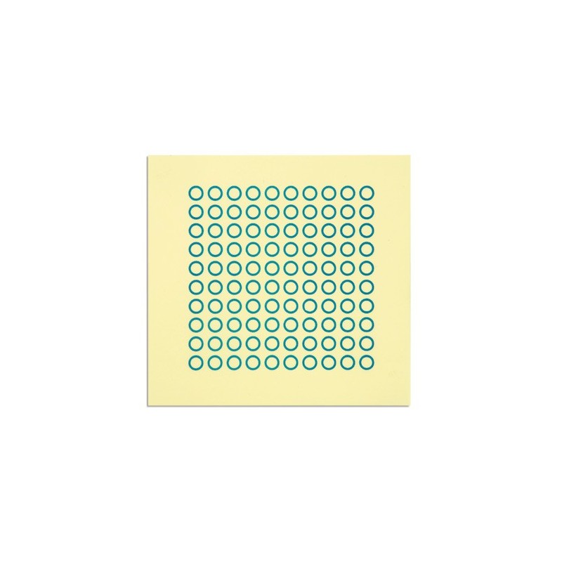 Sheet With 100 Circles Sheet With 100 Circles
