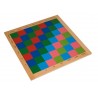 Multiplication board for decimal fractions