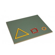 Large Working Board For The Geometric Stick Material