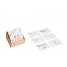 Škatuľka s kartami úloh na výpočet desatinných zlomkov