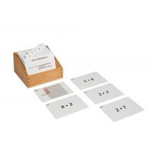 Krabica s kartami úloh pre malú multiplikačnú dosku